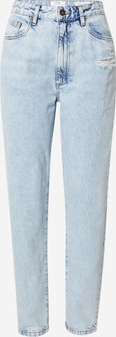 Tapered Jeans de la Cotton On pe albastru: față