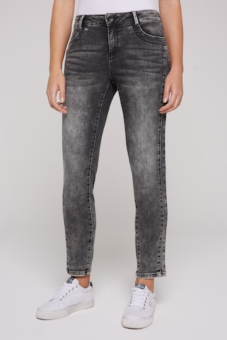 Soccx Regular Jeans 'DA:NA' in Black: front