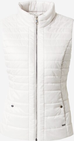 Gilet GERRY WEBER en blanc : devant