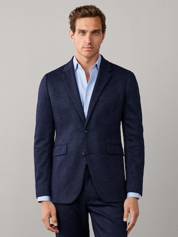 Hackett London Regular Fit Sakko in Blau: Vorderseite