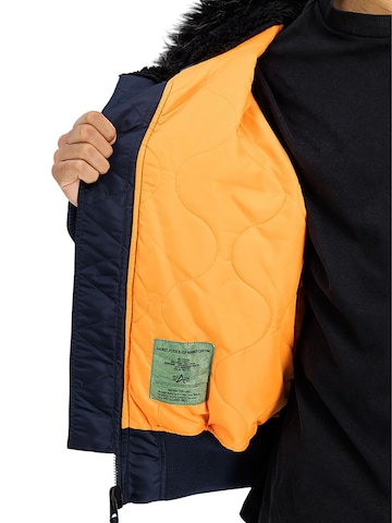 ALPHA INDUSTRIES Winterjacke '45P' in Blau