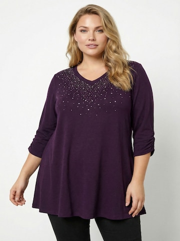 Stil Diva Blouse in Lila: voorkant