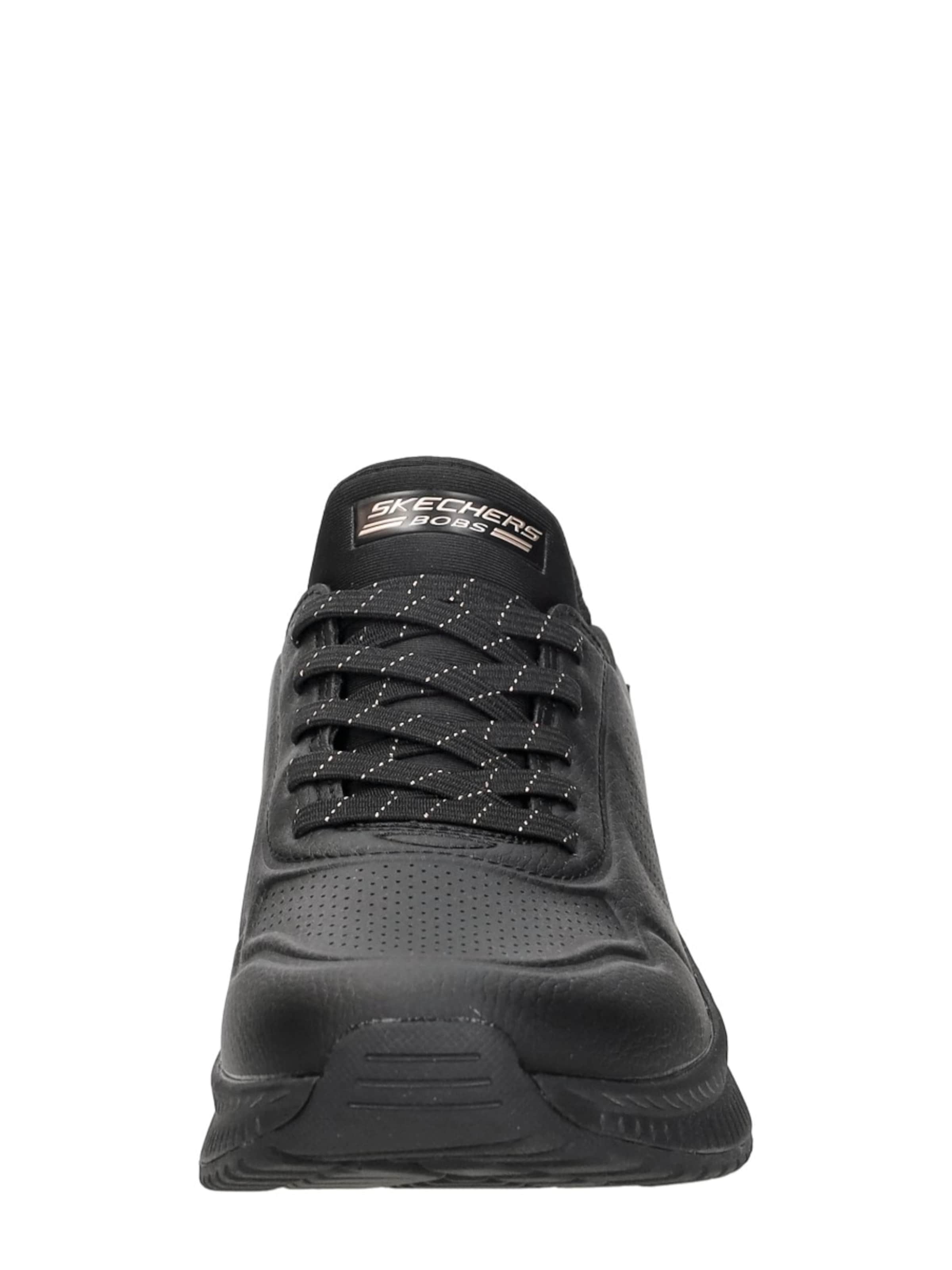 SKECHERS Sneakers laag 'Slip-Ins: Bobs Squad 4 - Key Look' in Zwart