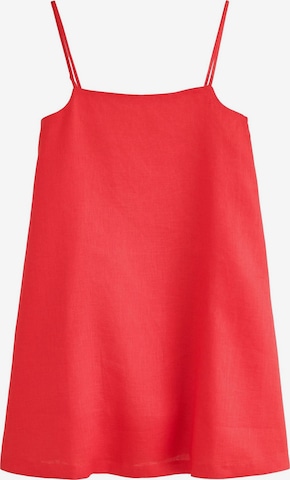 Robe Bhoem en rouge : devant
