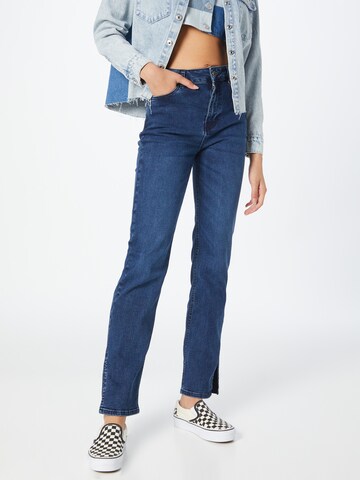 PULZ Jeans Regular Jeans in Blauw: voorkant