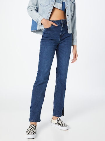 PULZ Jeans تقليدي جينز بلون أزرق: الأمام