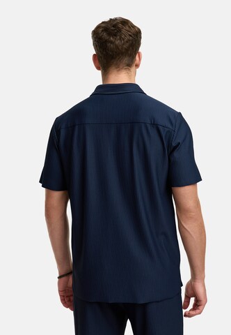 INDICODE JEANS Regular fit Overhemd 'Lamgo' in Blauw