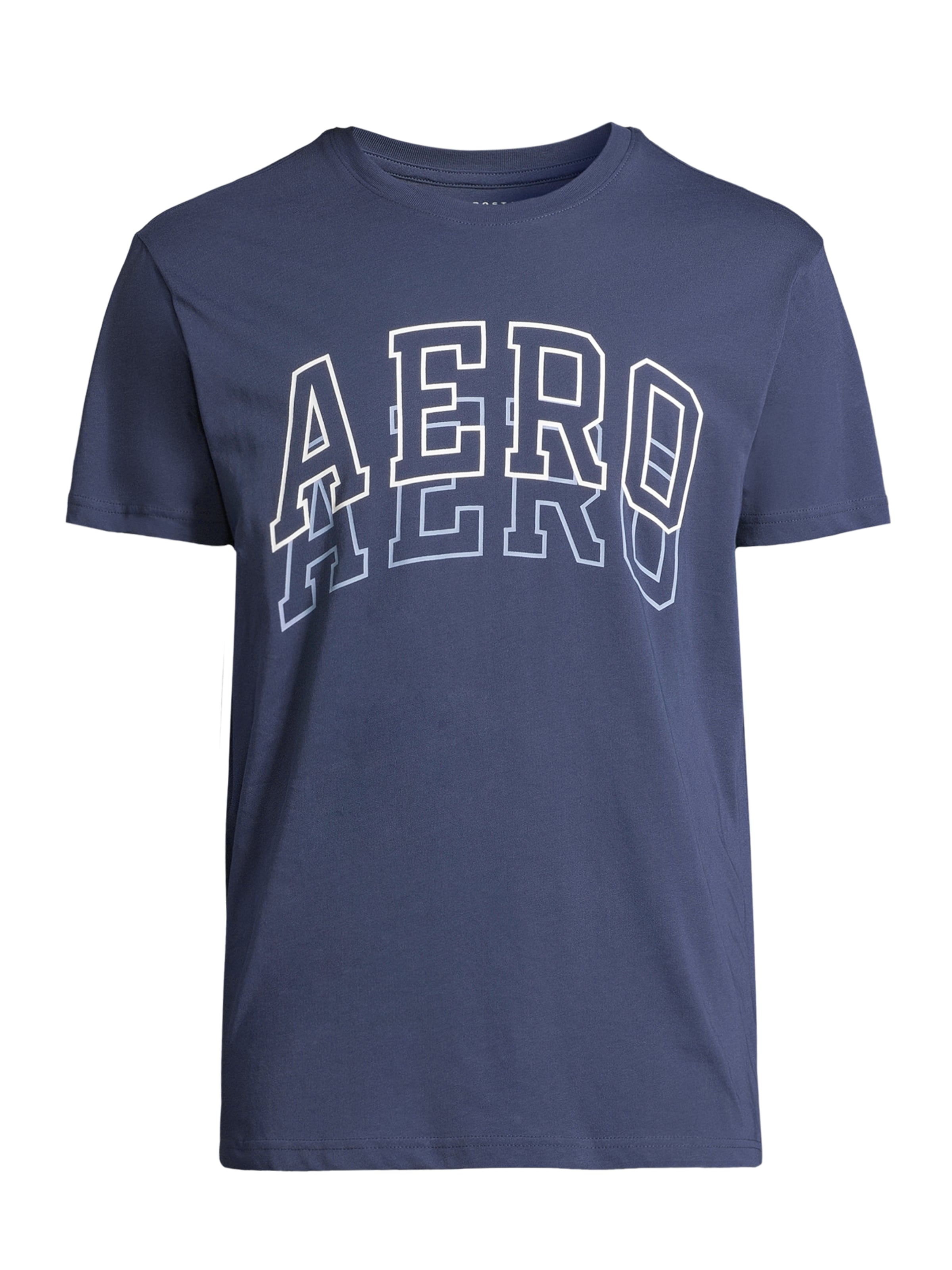 AÉROPOSTALE Tričko – modrá: přední strana
