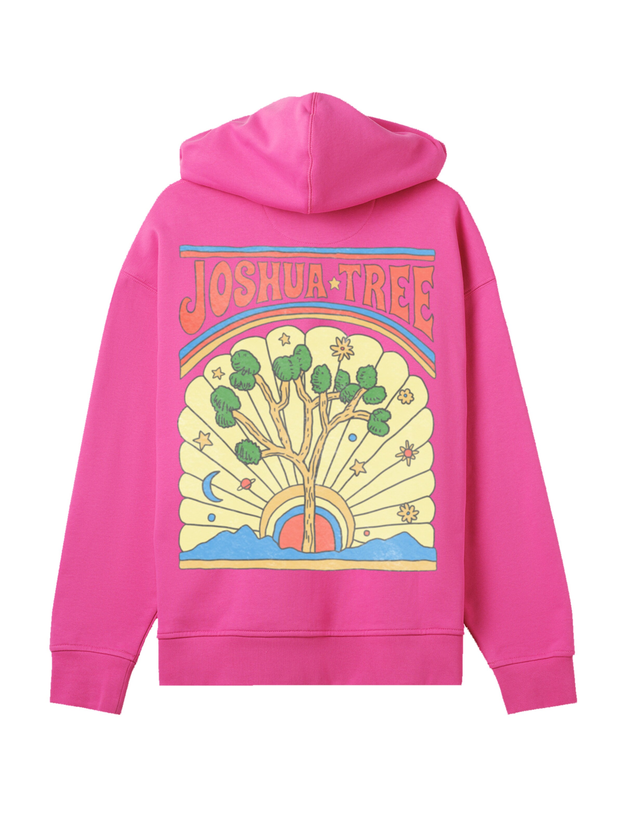 F4NT4STIC Sweatshirt 'US National Parks Joshua Tree' in Pink: front