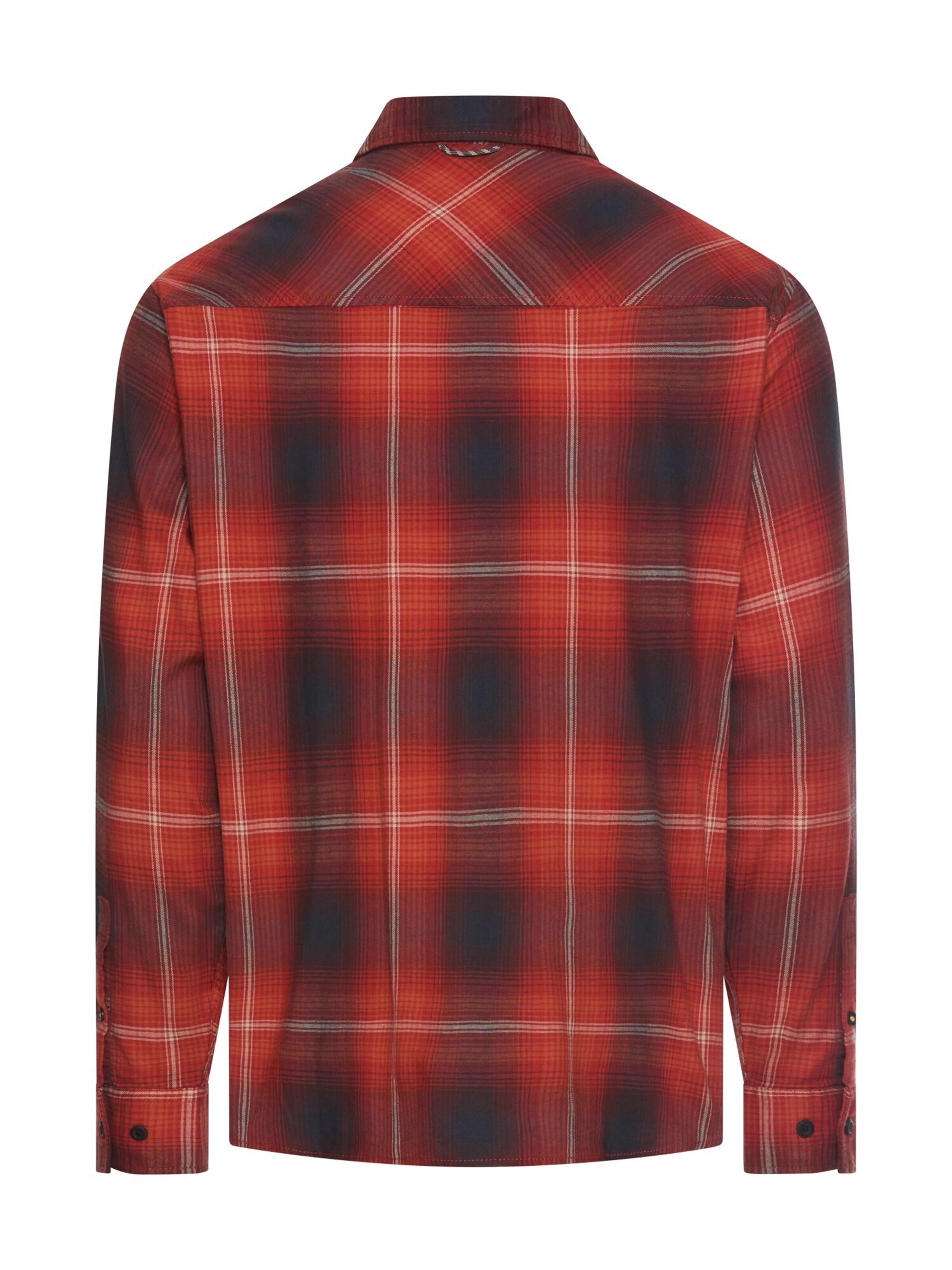 CAMEL ACTIVE Regular fit Button Up Shirt in Red