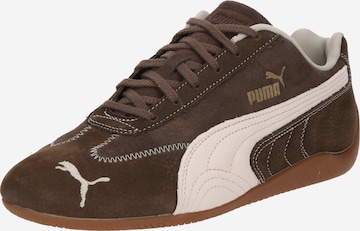 PUMA Sneakers laag 'Speedcat Wine Club' in Bruin: voorkant