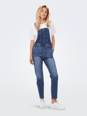 ONLY Slim fit Overalls 'Percy' in Blue