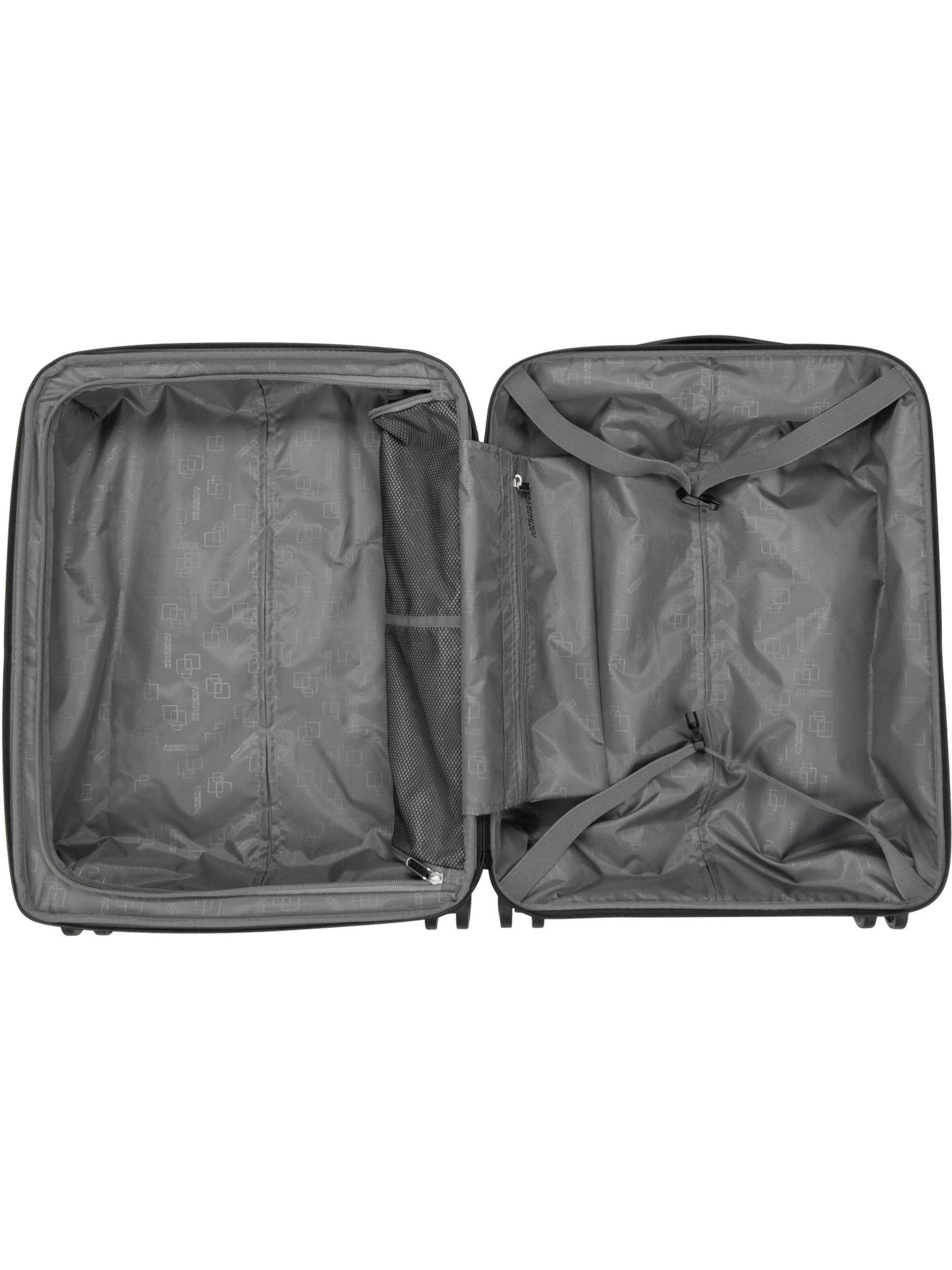 American Tourister Cart 'Dashpop Spinner 55 EXP' in Black