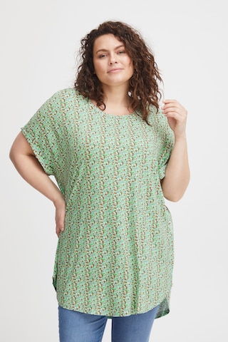 Fransa Top in Green: front