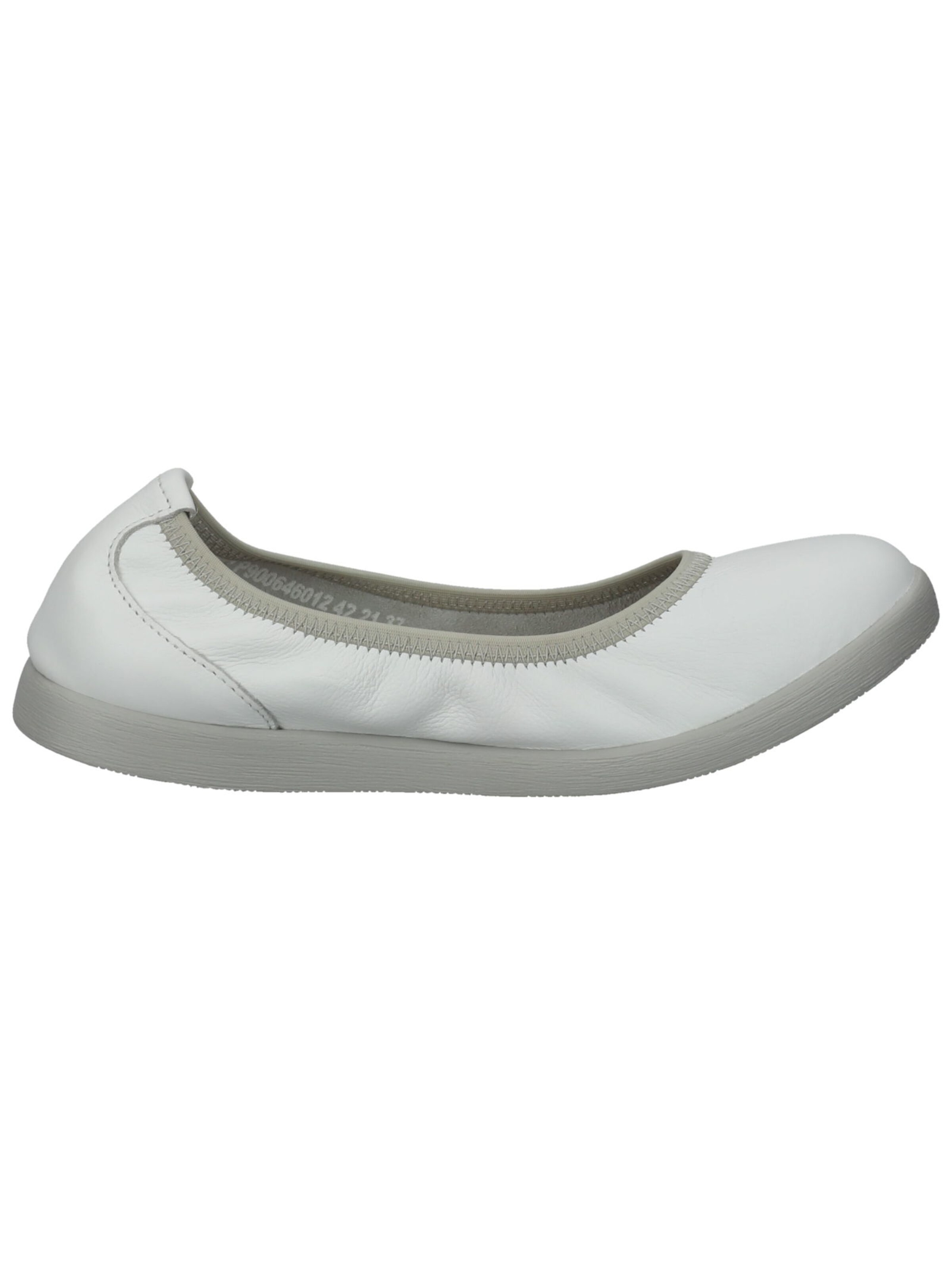 Softinos Ballerina in Weiß