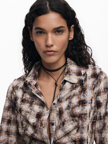 Desigual - Blusa en marrón