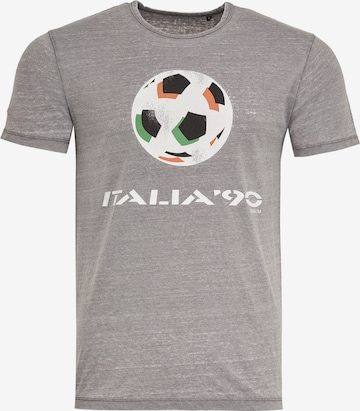 Recovered Shirt 'FIFA World Cup 1990' in Grau: predná strana