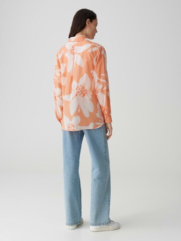 OPUS Bluse 'Fumine Bohème' in Orange