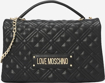 Borsa a spalla di Love Moschino in nero: frontale