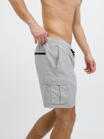 Shorts de bain 'JPSTNaxos' JACK & JONES en gris