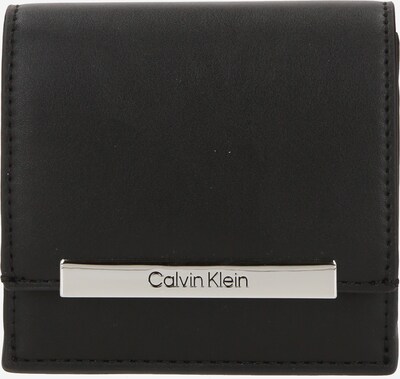 Calvin Klein Porte-monnaies en noir / argent, Vue avec produit