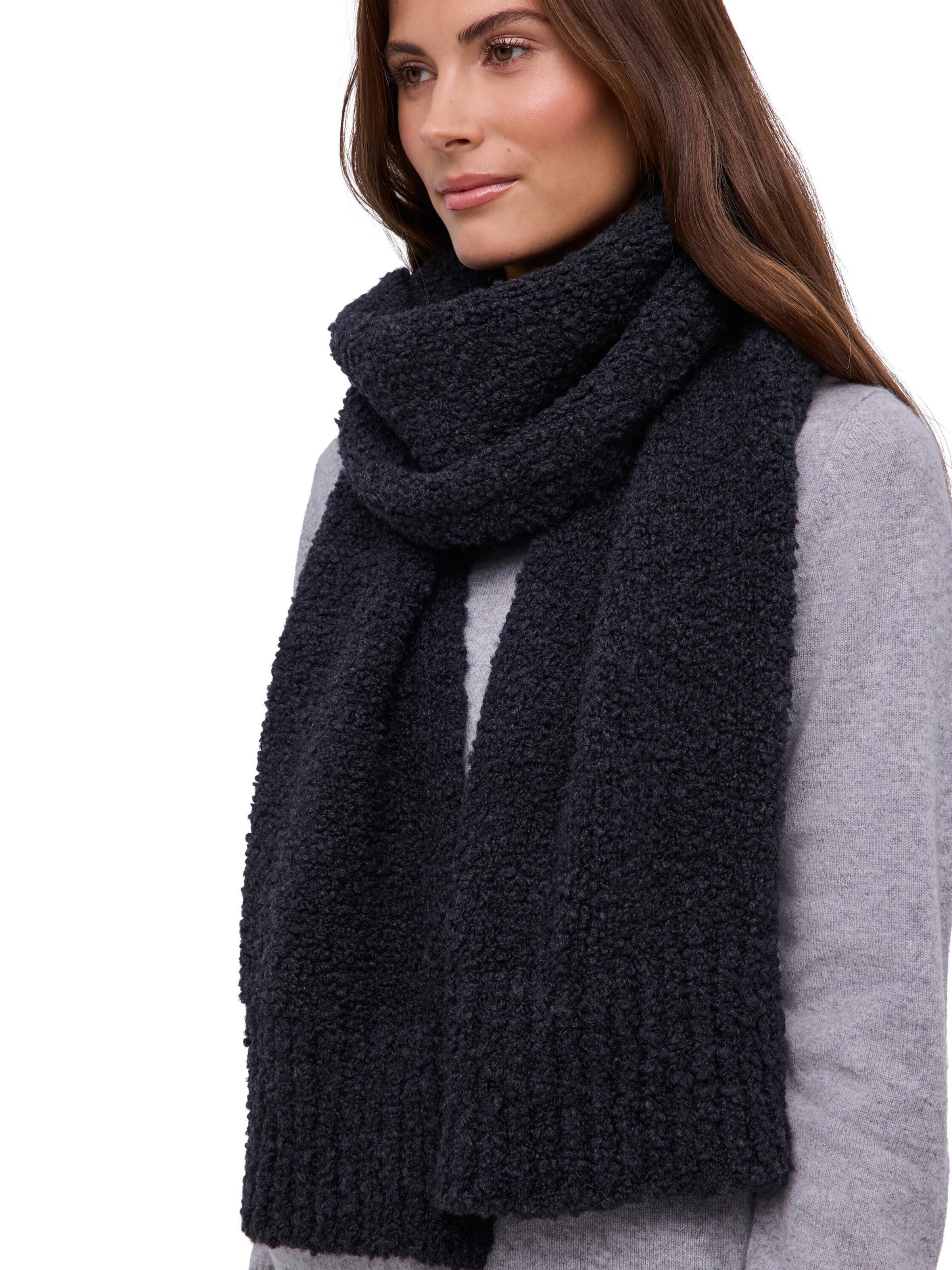 FALKE Scarf in Grey: front
