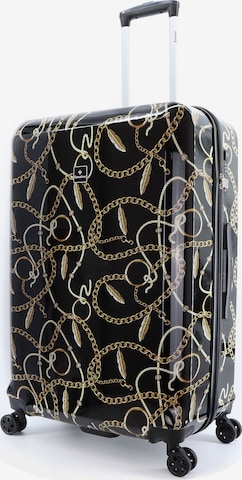 Saxoline Suitcase 'Golden Age' in Black