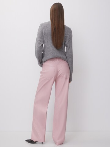 Regular Pantalon Pull&Bear en rose