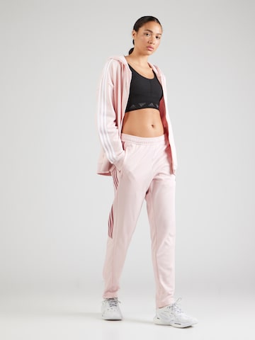ADIDAS SPORTSWEAR Regular Sports trousers 'TIRO' in Pink