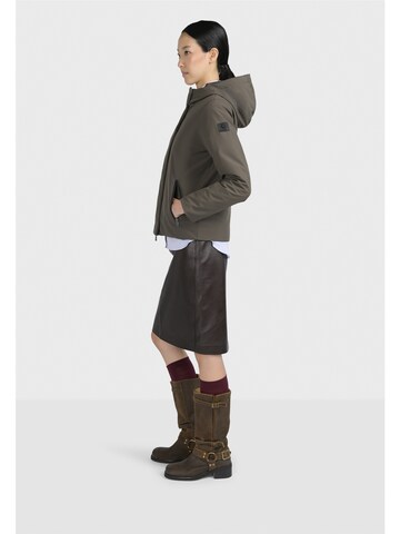 Giacca invernale ' SOFT ZIP ' di Canadian Classics in verde: lato