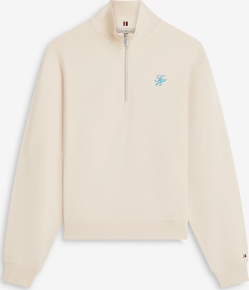 TOMMY HILFIGERSweater majica - bež boja: prednji dio
