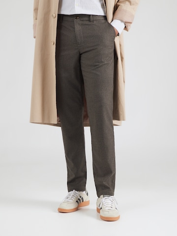 SCOTCH & SODA Štandardný strih Chino nohavice 'Stuart' - Hnedá: predná strana