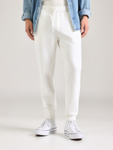 ARMANI EXCHANGE Tapered Παντελόνι σε λευκό: μπροστά