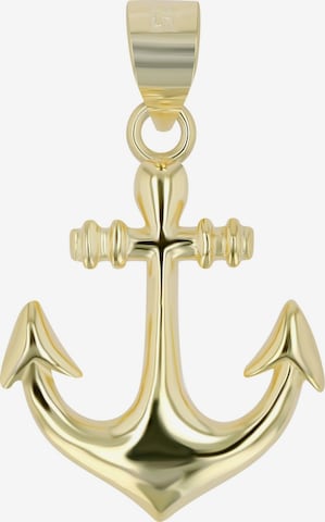 Akzent Anhänger 'Elwin, 925 Sterlingsilber, langlebig' in Gold: Vorderseite