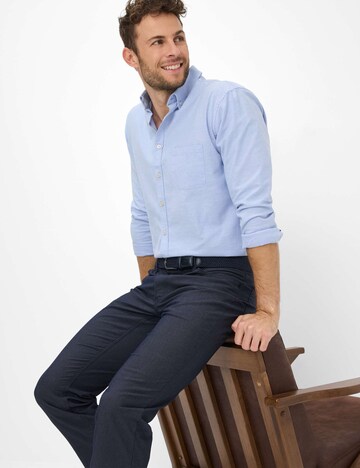 BRAX Regular Chino Pants 'Chuck' in Blue