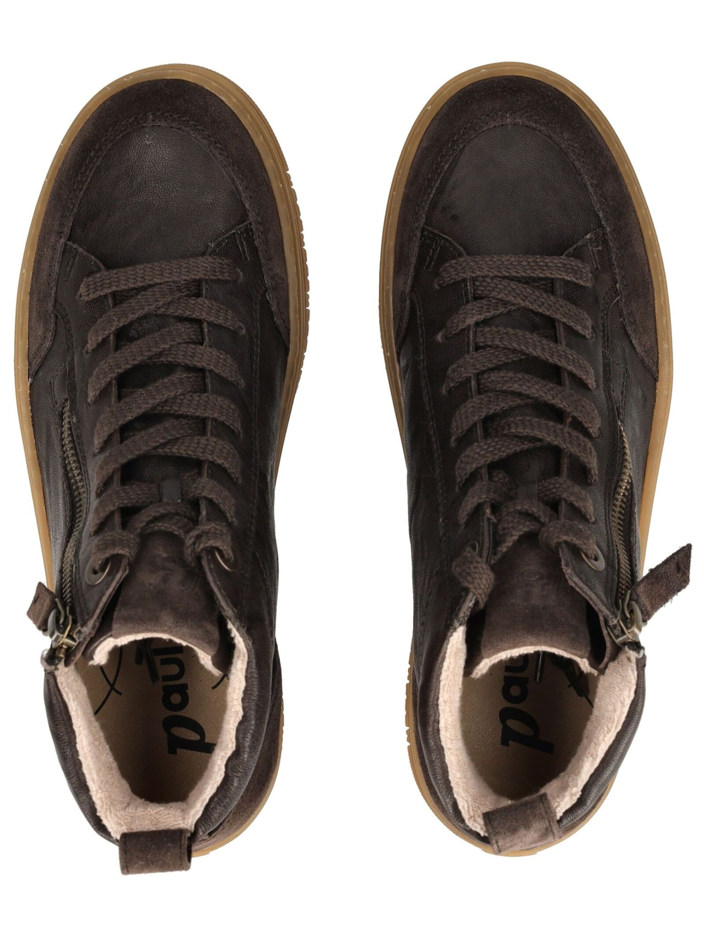 Paul Green Lace-Up Shoes in Brown