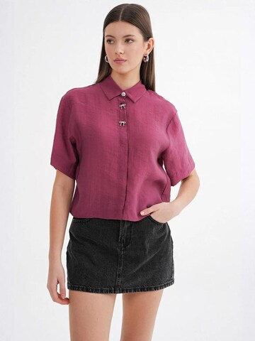 Camicia da donna di MixRay in lilla
