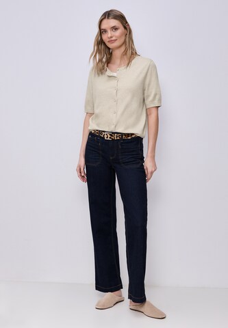 STREET ONE Strickjacke in Beige