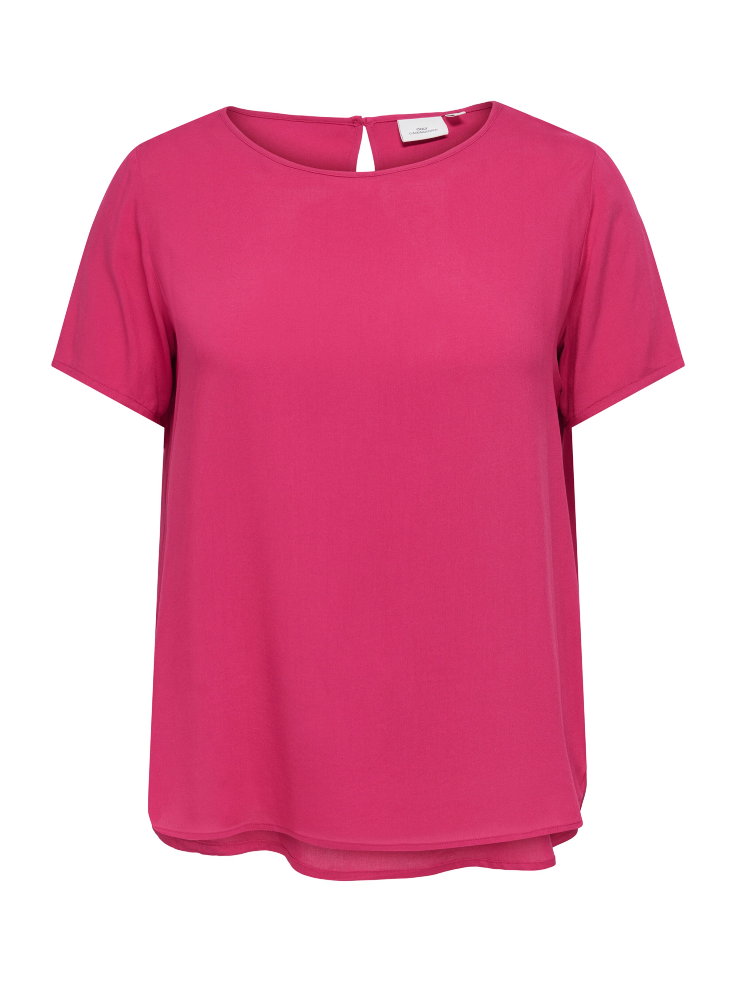 ONLY Carmakoma Blouse 'CARVICO' in Roze: voorkant