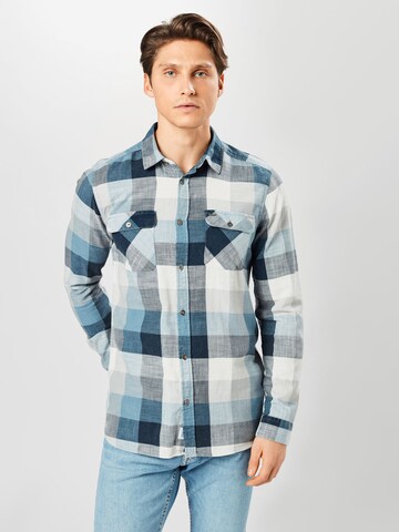 Only & Sons Regular fit Overhemd 'JORK' in Blauw: voorkant