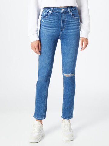 Skinny Jean 'SARAH' PAIGE en bleu : devant