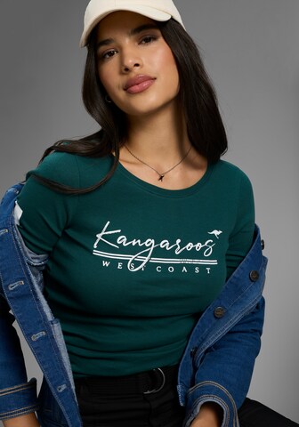 KangaROOS Shirt in Green