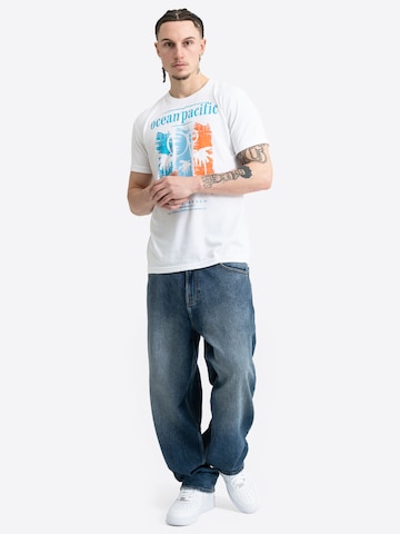 Ocean Pacific Shirt 'SIARGAO' in Weiß