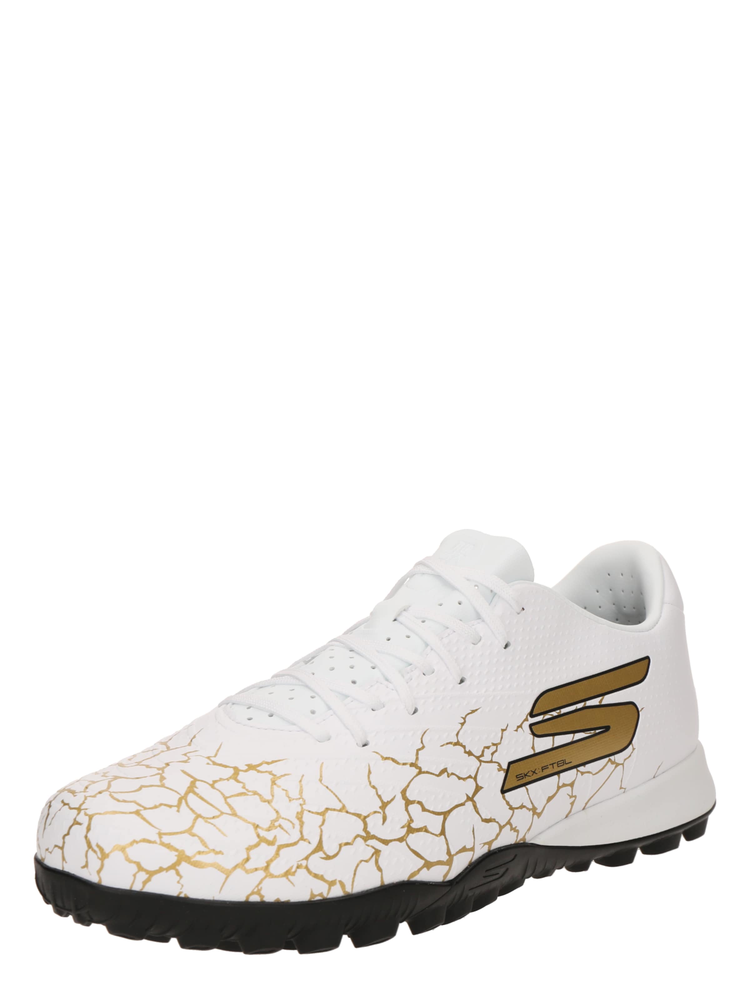 SKECHERS Soccer shoe 'ACADEMY' in White: front