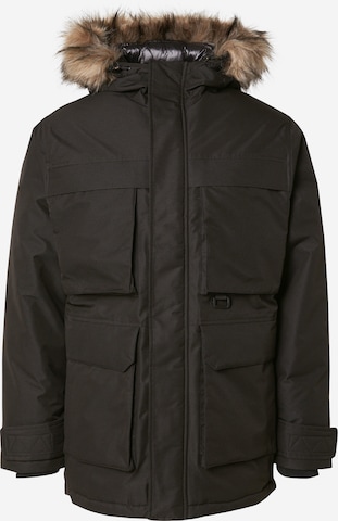 Parka di mezza stagione 'JJStar' di JACK & JONES in nero: frontale