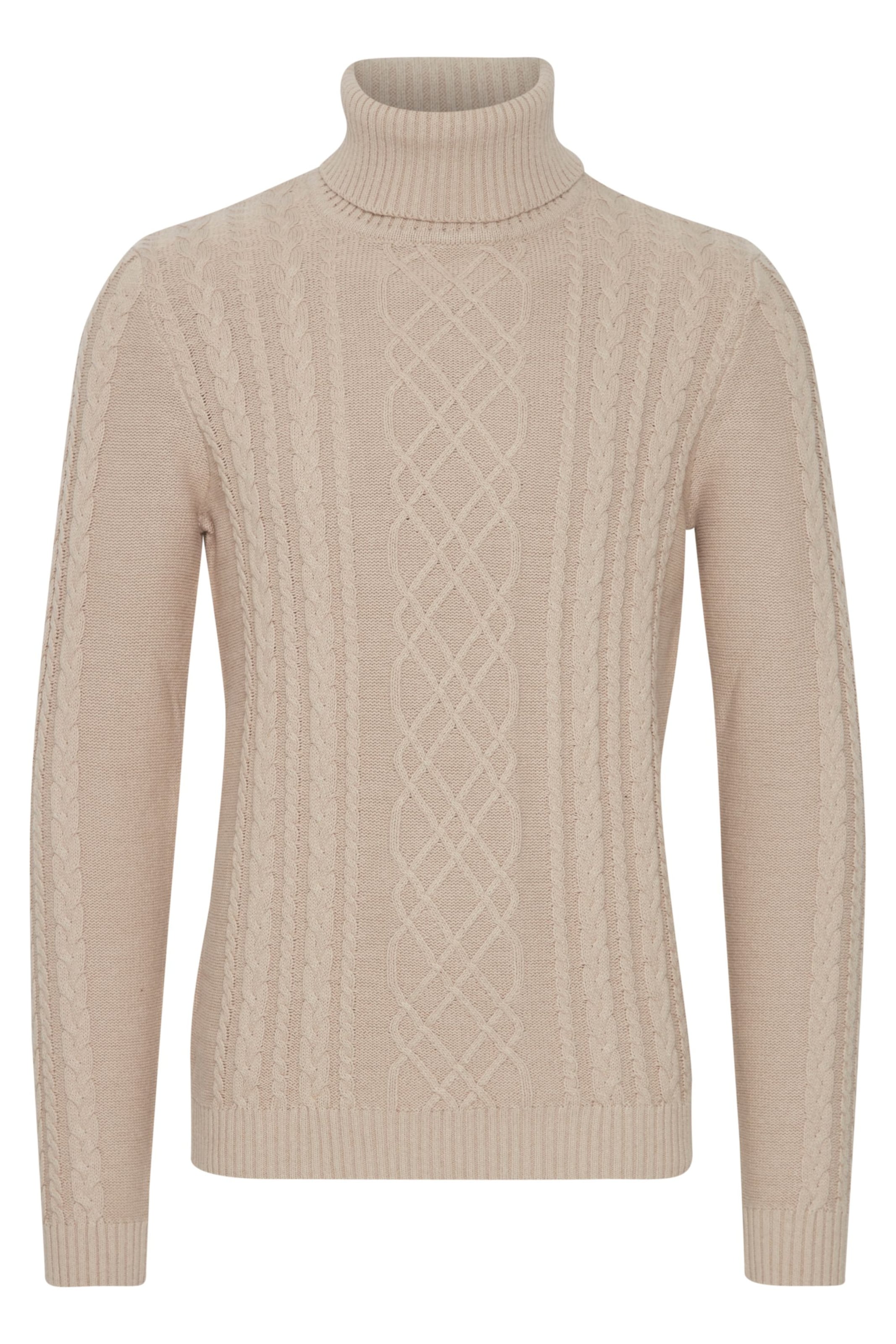 11 Project Pullover 'Prjamelio' in Beige: Vorderseite