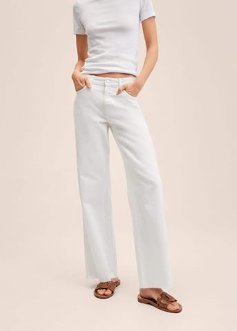 MANGO Jeans 'Agnes' i vit: framsida