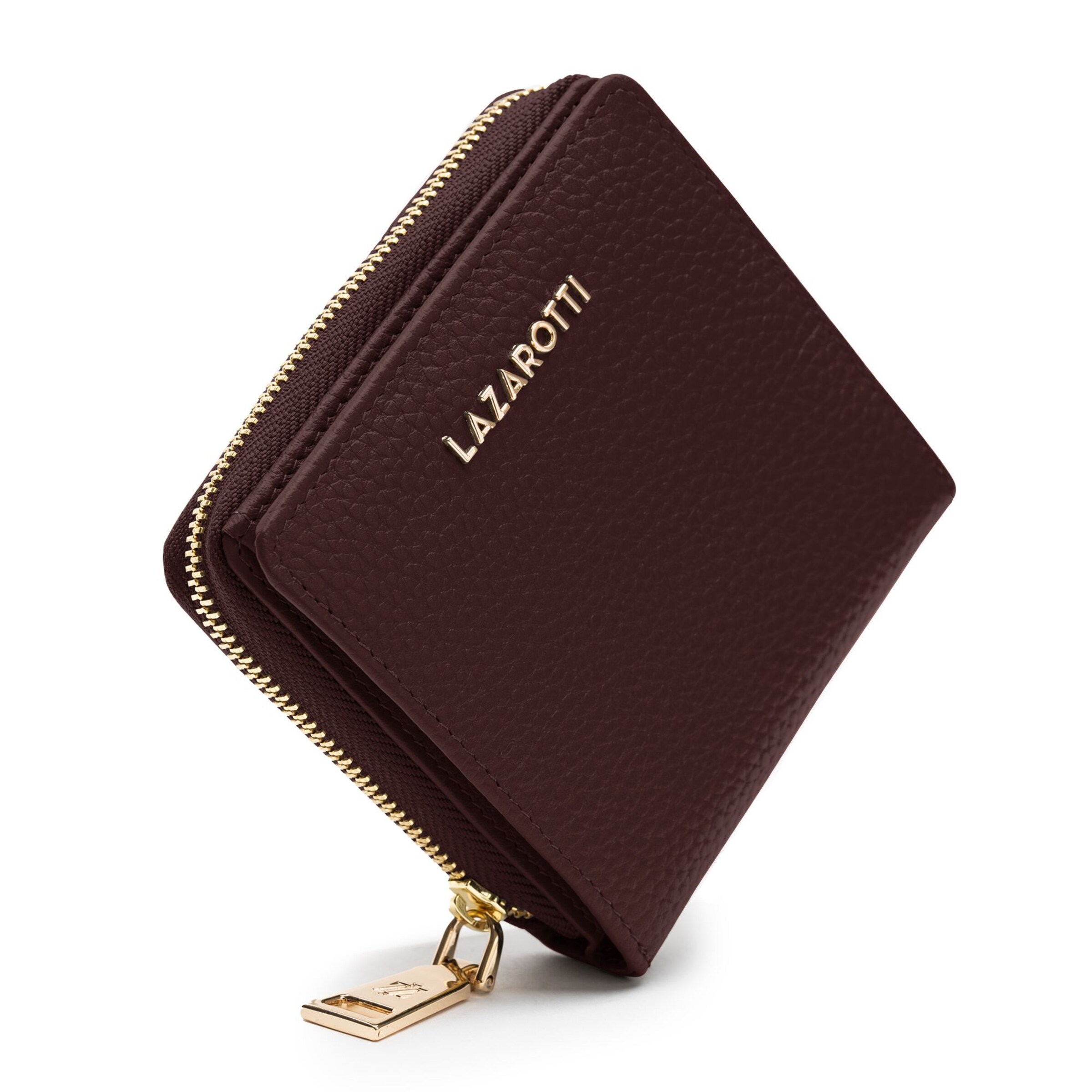 Lazarotti Wallet 'Bologna' in Red