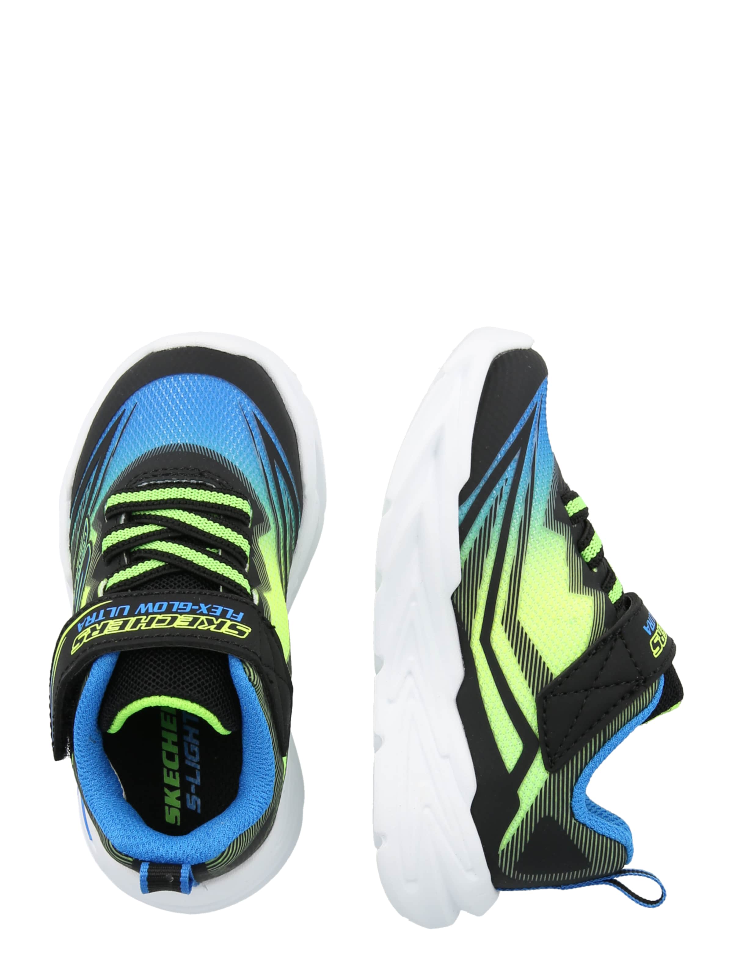 SKECHERS Sneaker 'FLEX-GLOW' i blå