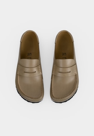 BIRKENSTOCKNatikače s potpeticom 'Naples Wrapped' - smeđa boja